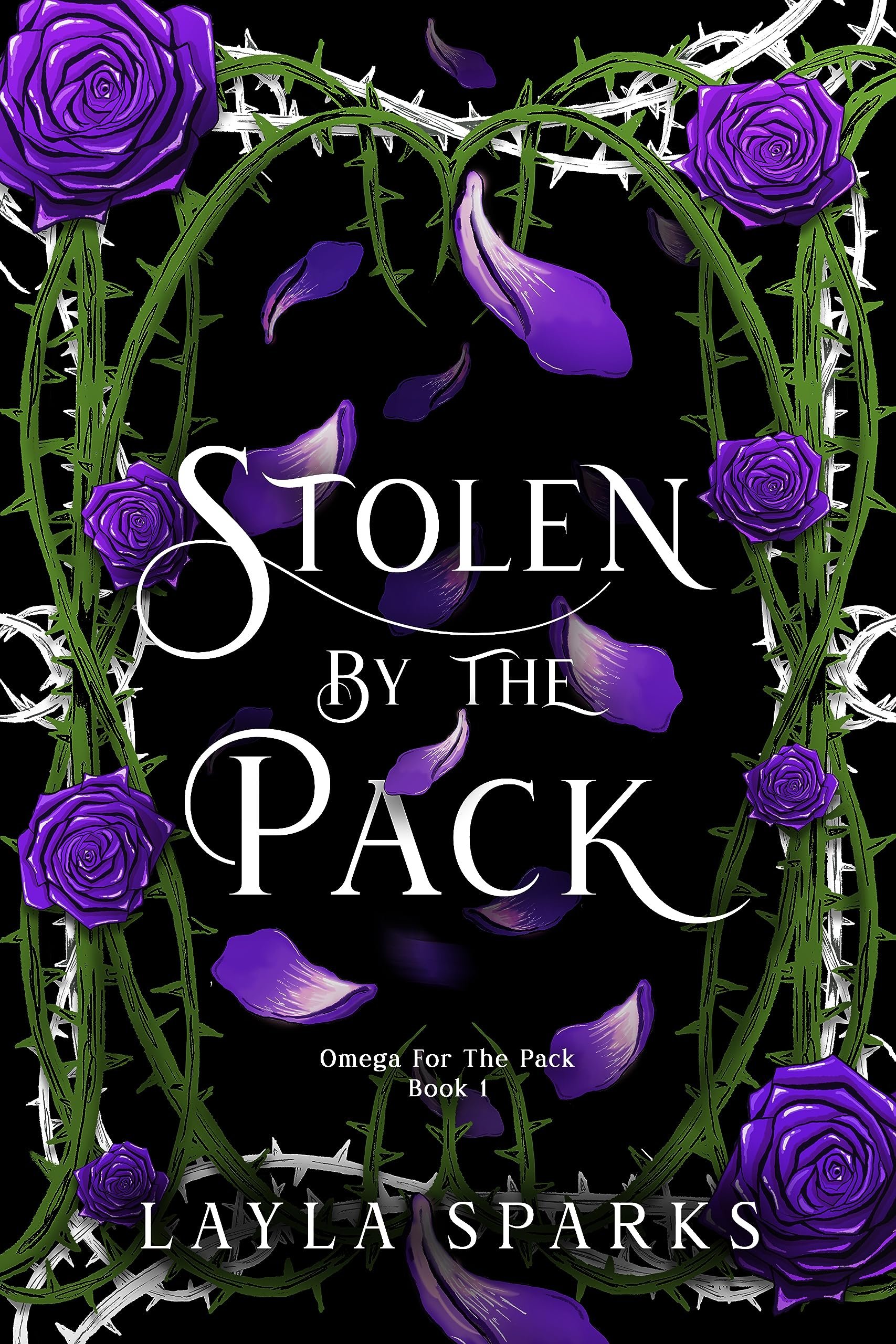 Stolen by The Pack: An Omegaverse Reverse Harem Romance (Howl's Edge Island: Omega For The Pack Book 1) Cover